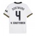 Borussia Dortmund Nico Schlotterbeck #4 3rd Dres 2024-25 Krátkým Rukávem